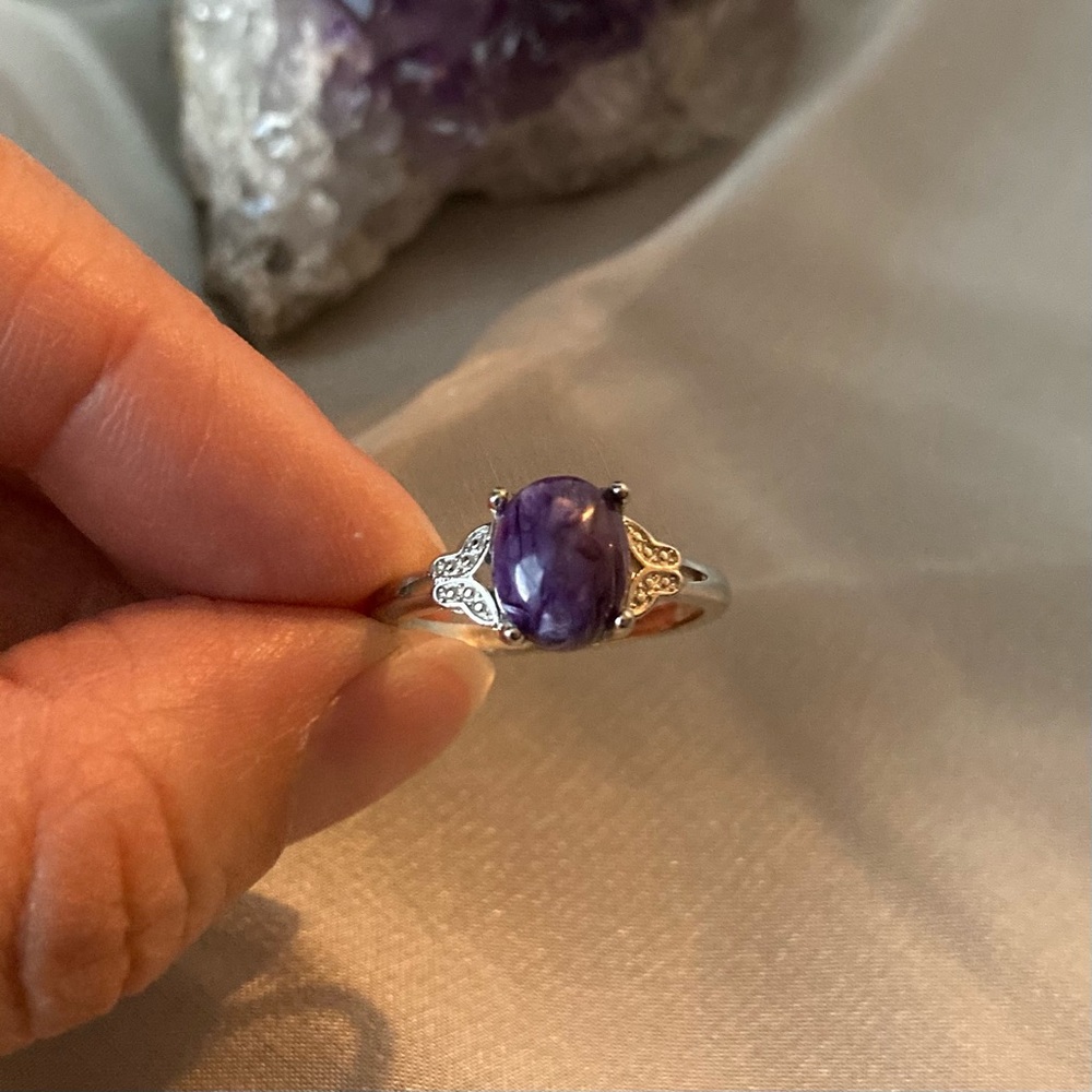 Charoite Rings - Picture 3 of 10